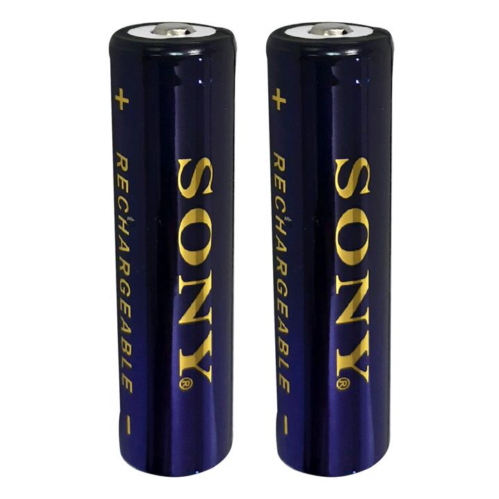 باتری لیتیوم-یون قابل شارژ سونی مدل S-05 ظرفیت 10000 میلی آمپر ساعت بسته دو عددی